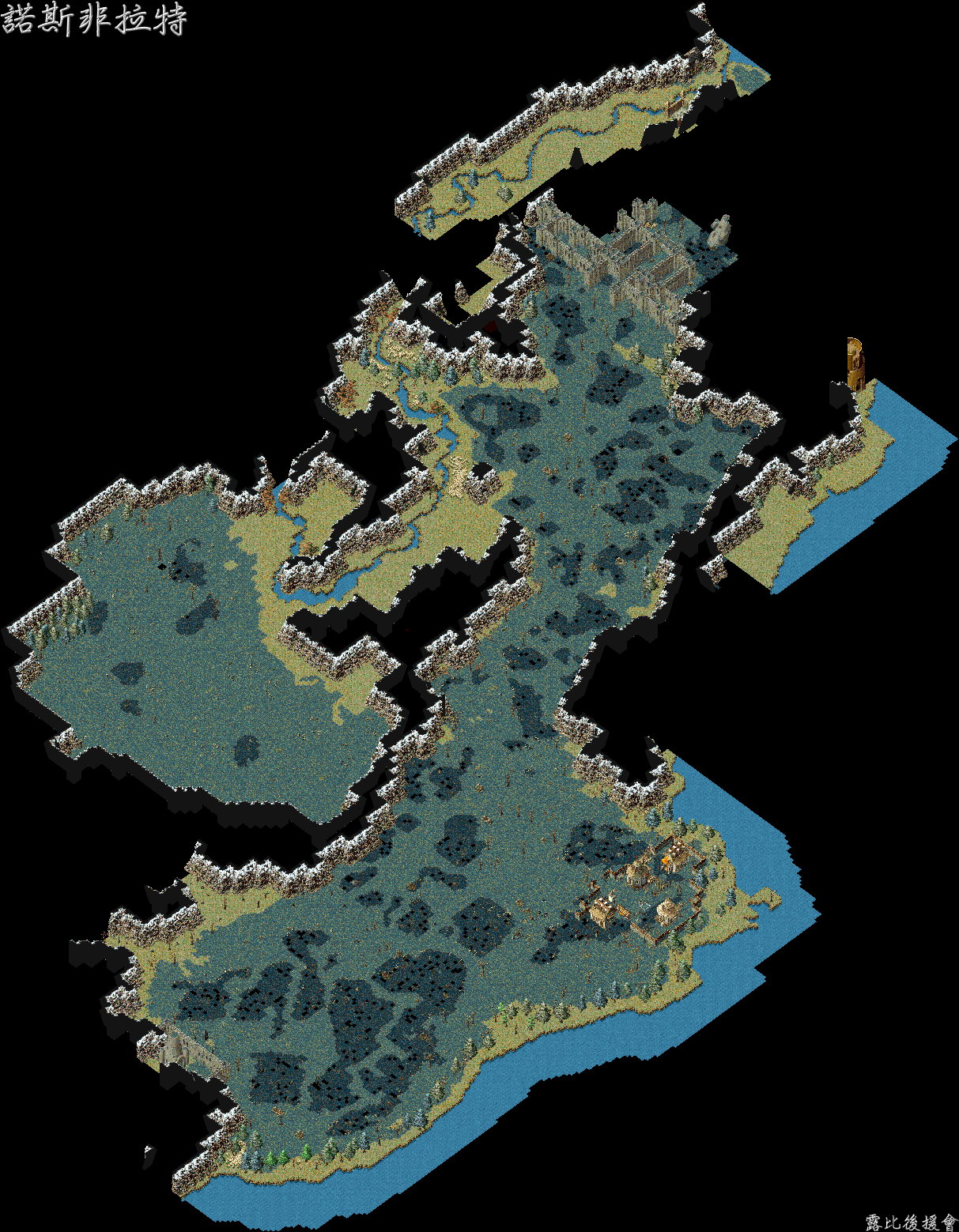 诺斯菲拉特 魔力宝贝地图